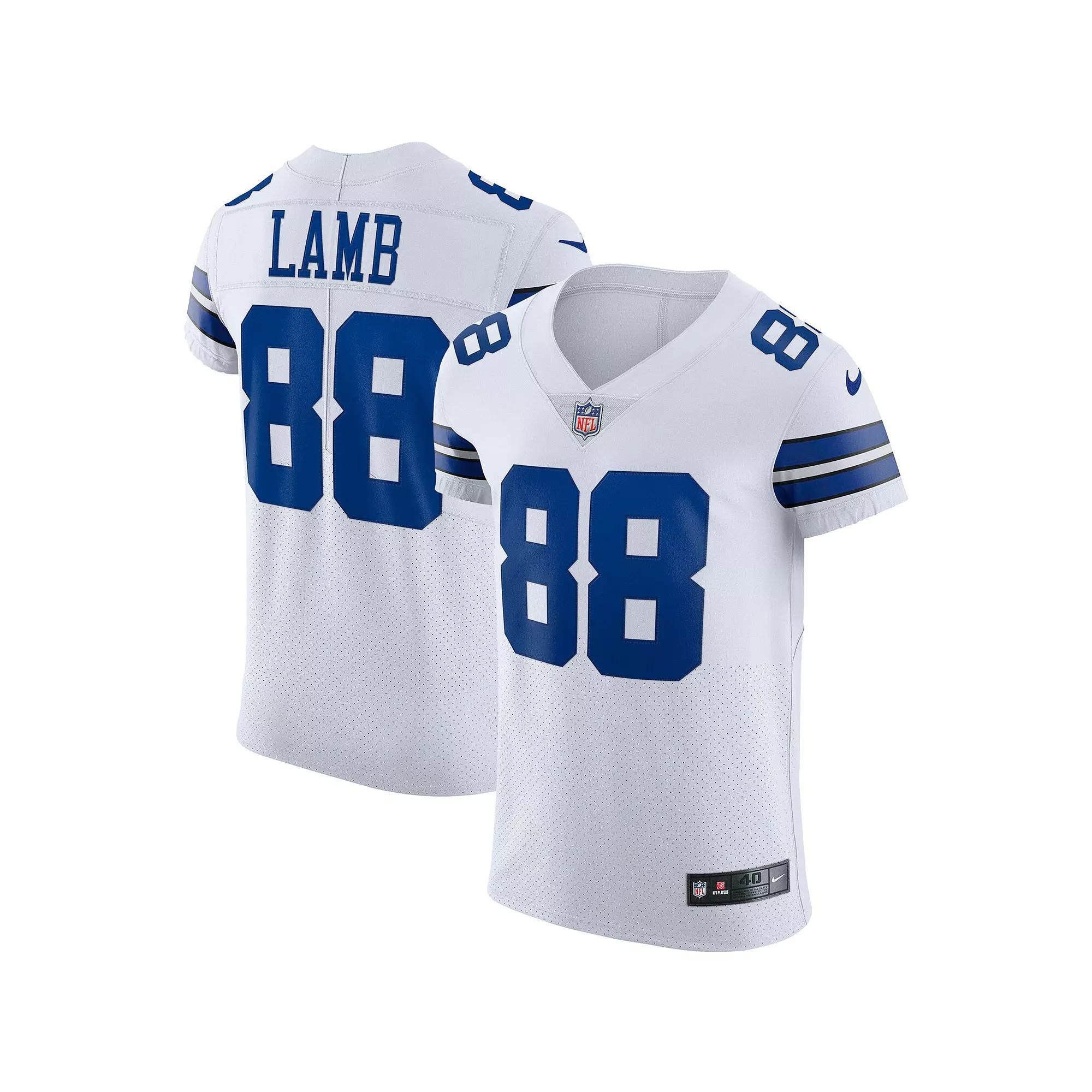 Men's Nike CeeDee Lamb White Dallas Cowboys Vapor Elite Jersey, Size: 56 Product Image