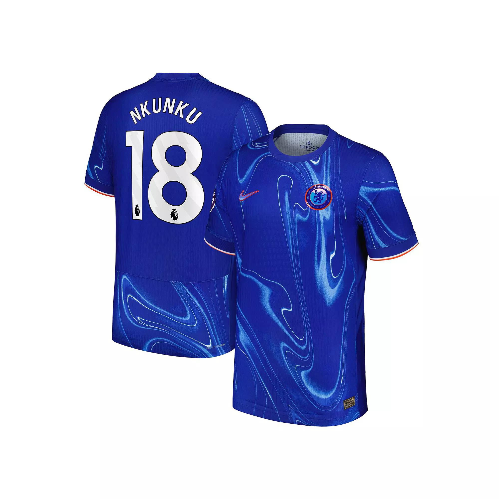 Men's Nike Christopher Nkunku Blue Chelsea 2024/25 Home Authentic Player Jersey,  Product Image