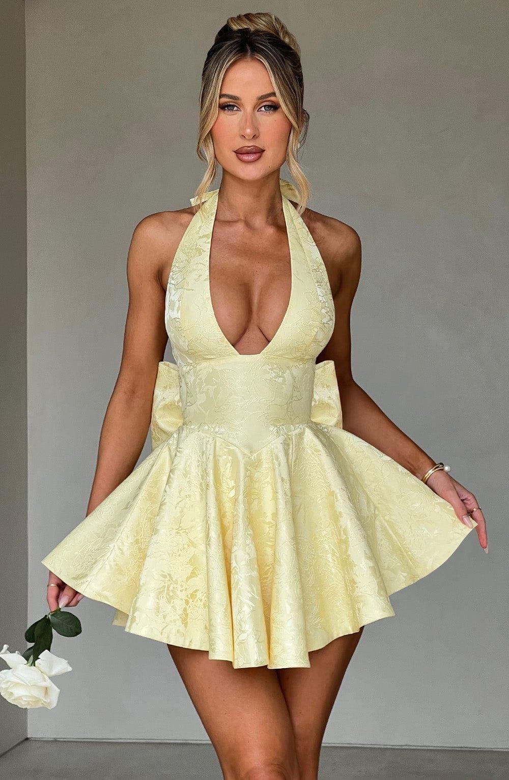 Madeline Playsuit - Lemon Product Image