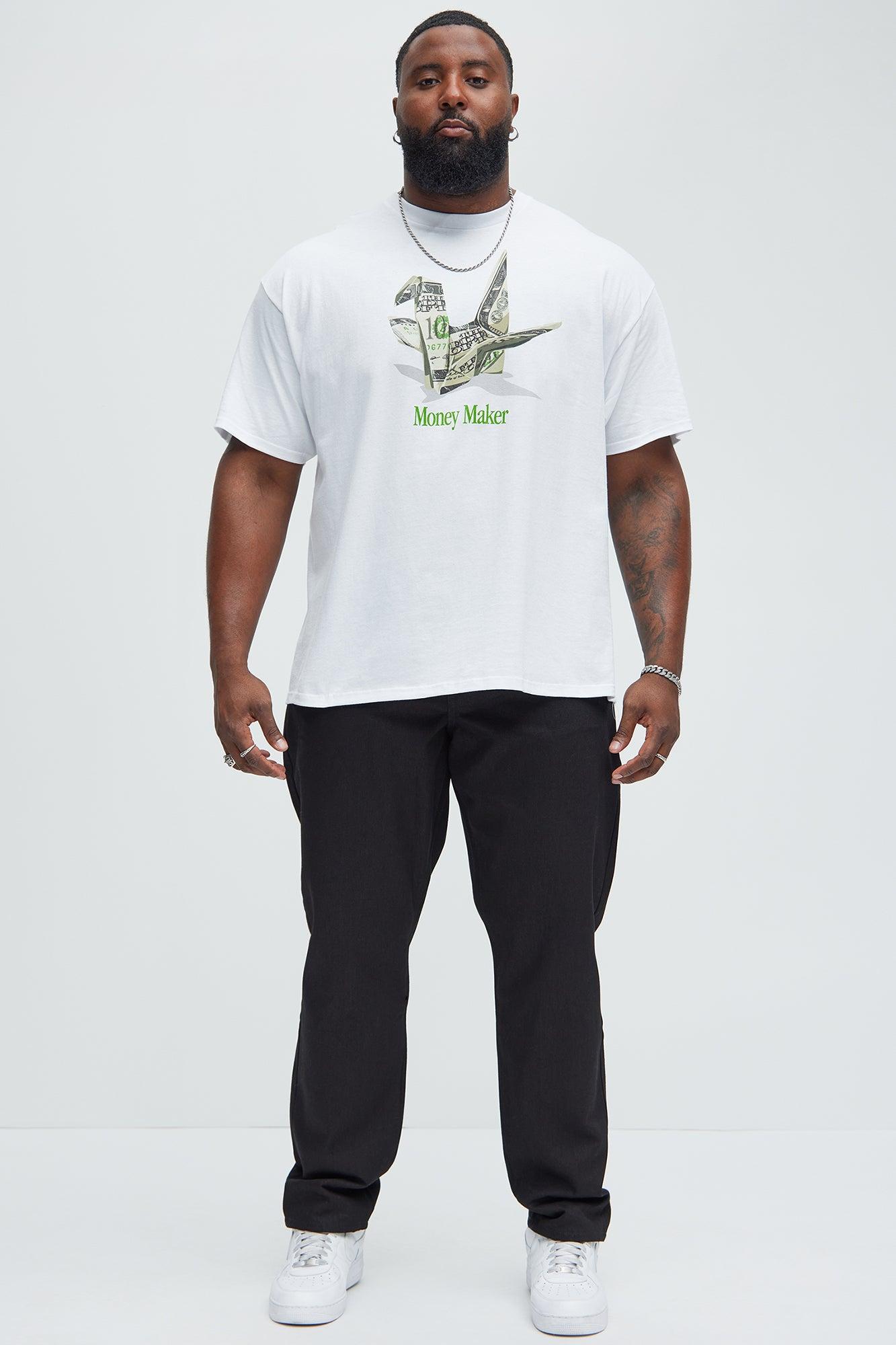 Money Crane Short Sleeve Tee - White Product Image