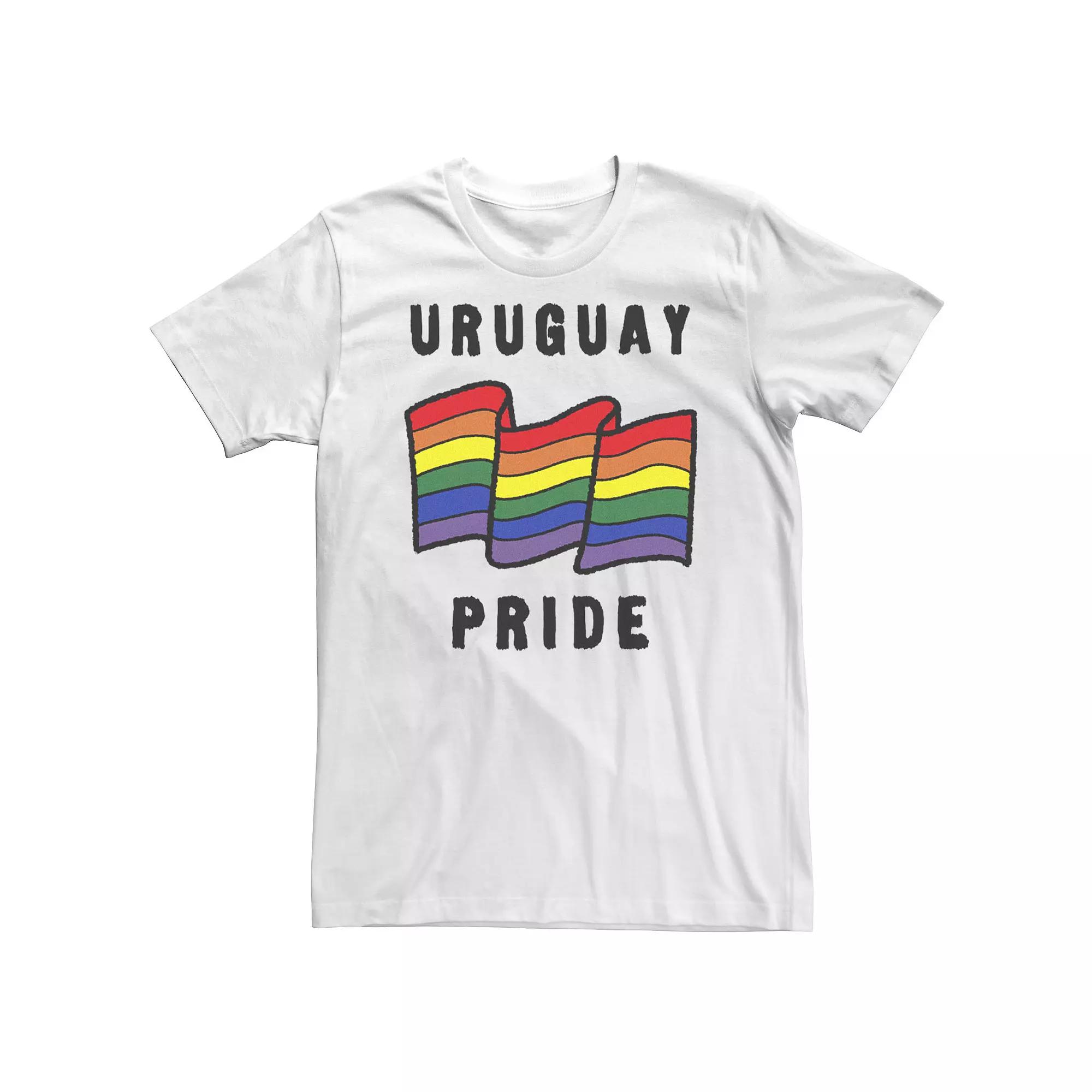 Big & Tall Fifth Sun Uruguay Pride Sketched Flag Tee, Men's,  Product Image
