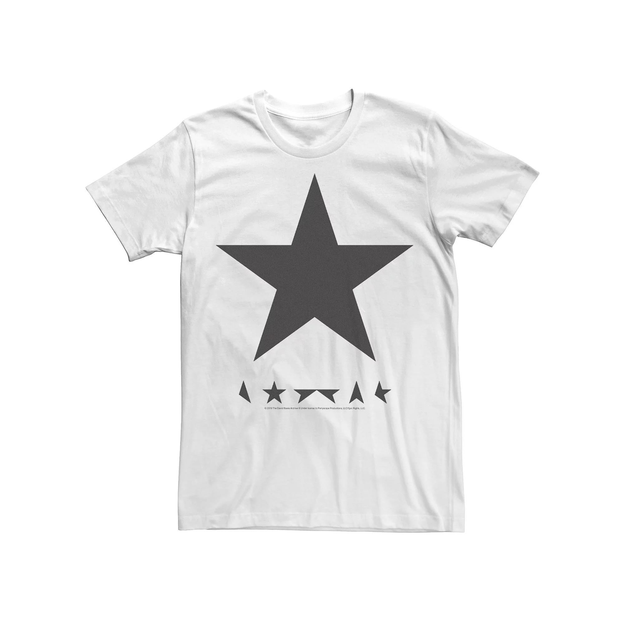 Big & Tall David Bowie Black Star Album Cover Tee, Men's,  Product Image