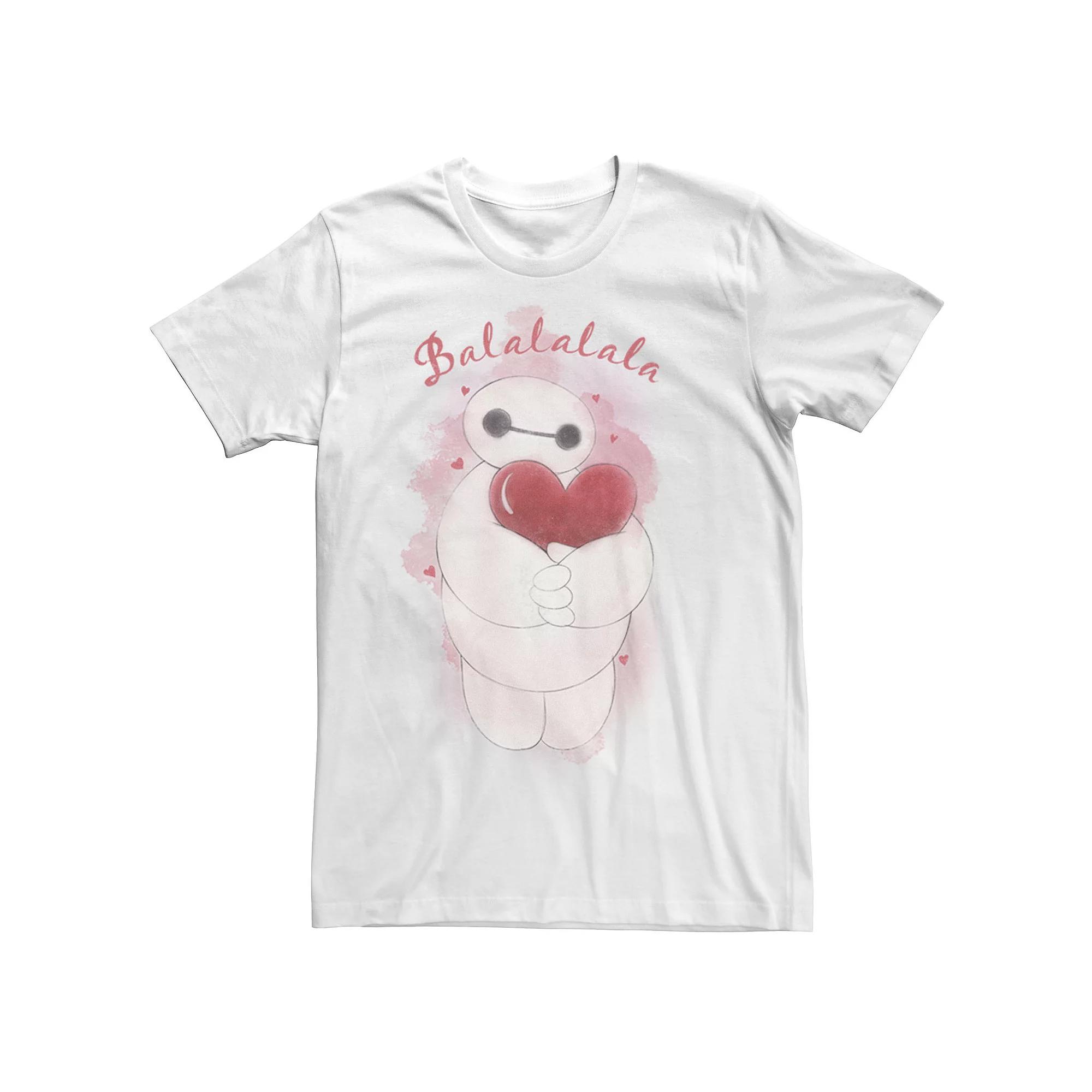 Disney's Big Hero 6 Baymax Valentine's Day Men's Tee,  Product Image