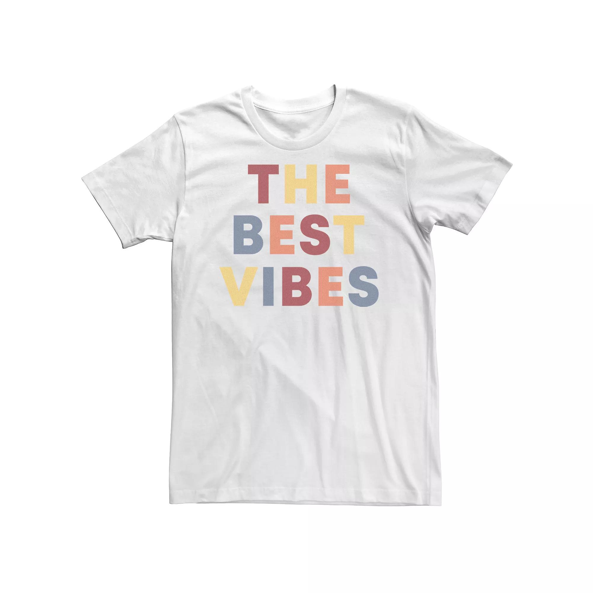 Big & Tall Fifth Sun "The Best Vibes" Colorful Tee, Men's,  Product Image