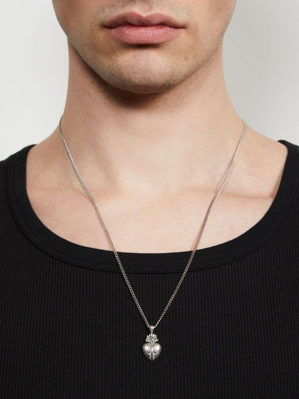 small Sacred Heart necklace Product Image