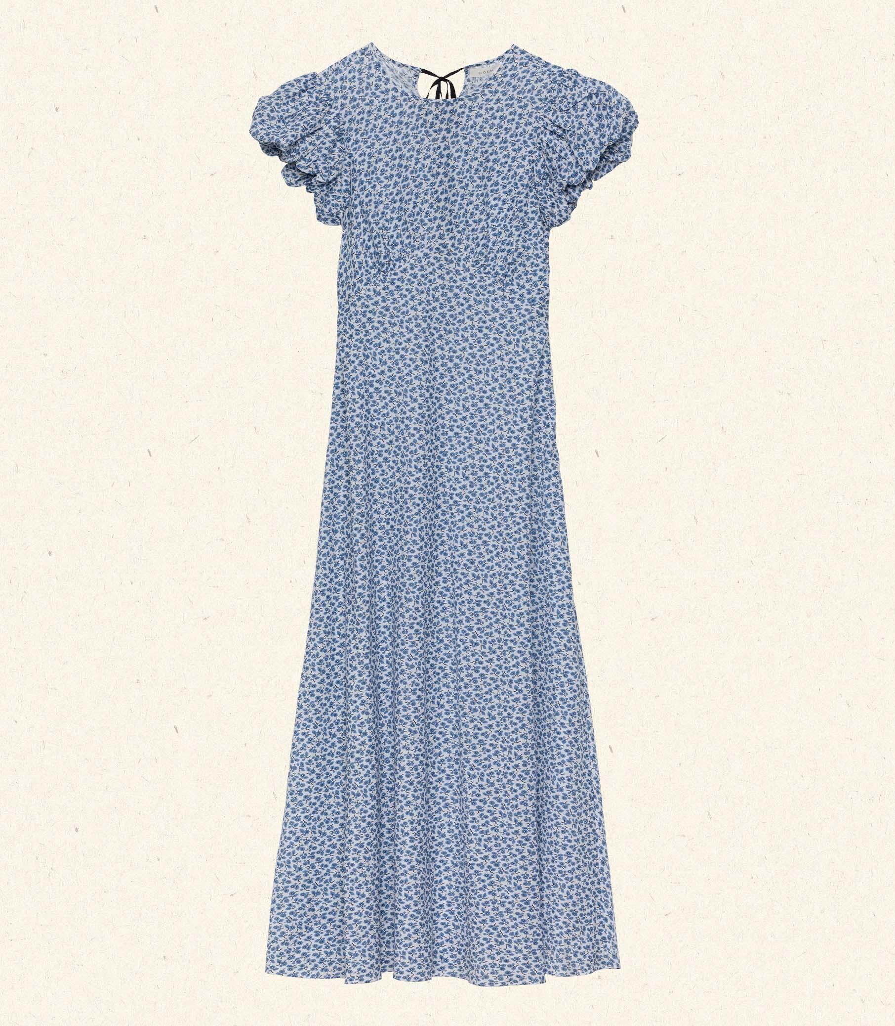 ROMINA DRESS -- CORNFLOWER HILLSIDE BLOOM Product Image