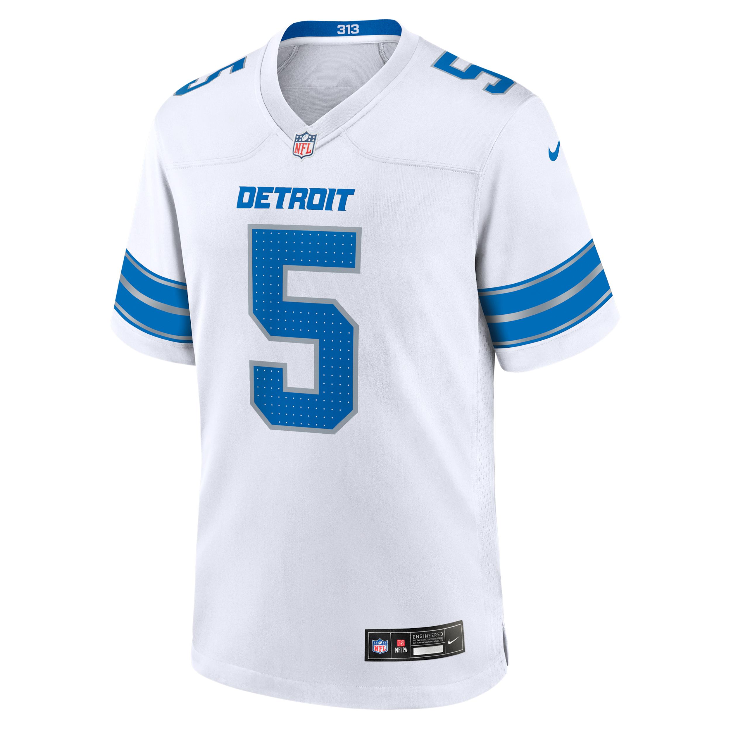 David Montgomery Detroit Lions Nike Mens NFL Game Football Jersey | 67NM0B9P9JF-DE6 Product Image