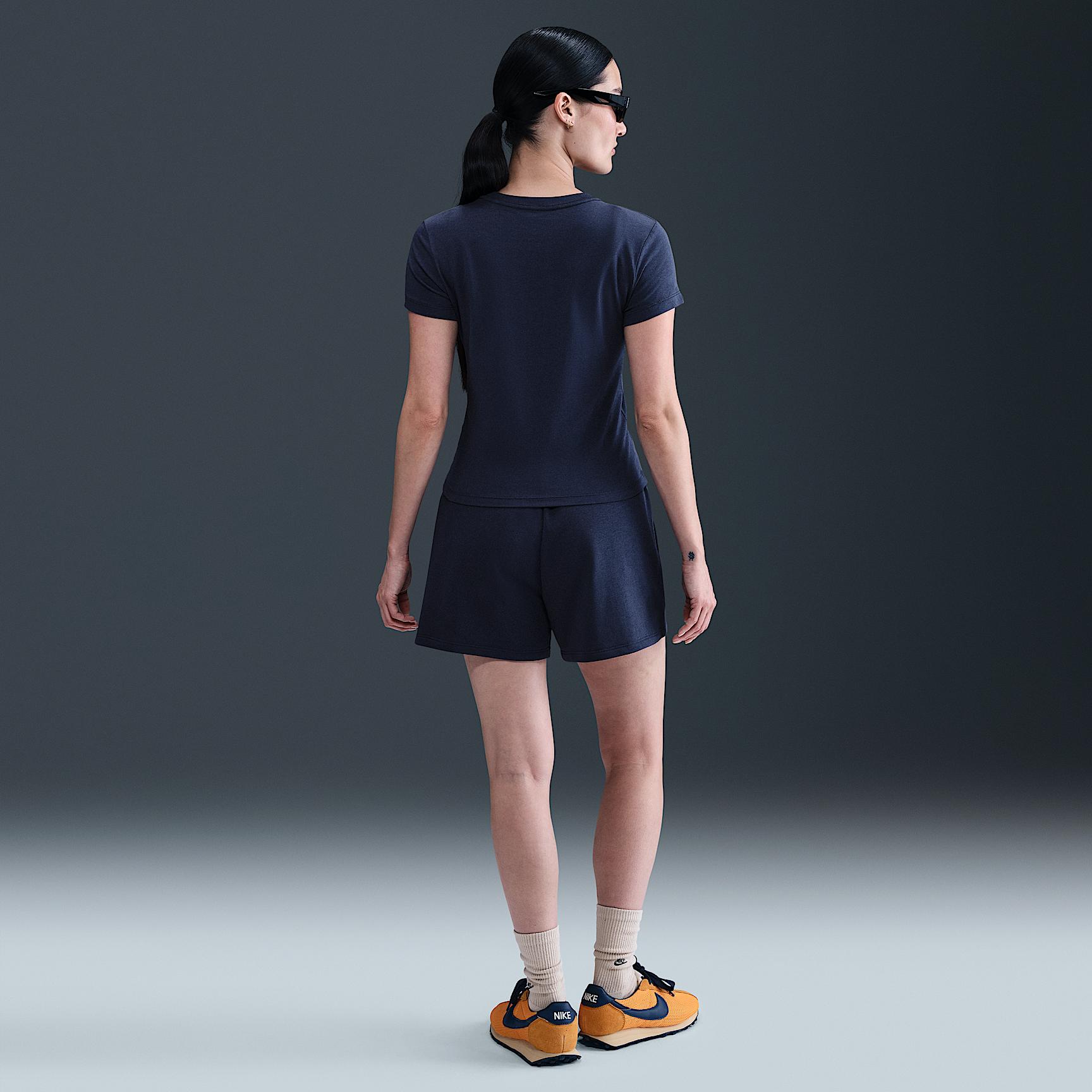 Womens Nike Sportswear Chill Knit T-Shirt | FV5508-410 Product Image