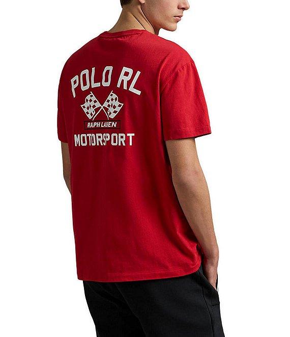 Polo Ralph Lauren Motorsport Graphic Slub Jersey Short Sleeve T-Shirt Product Image