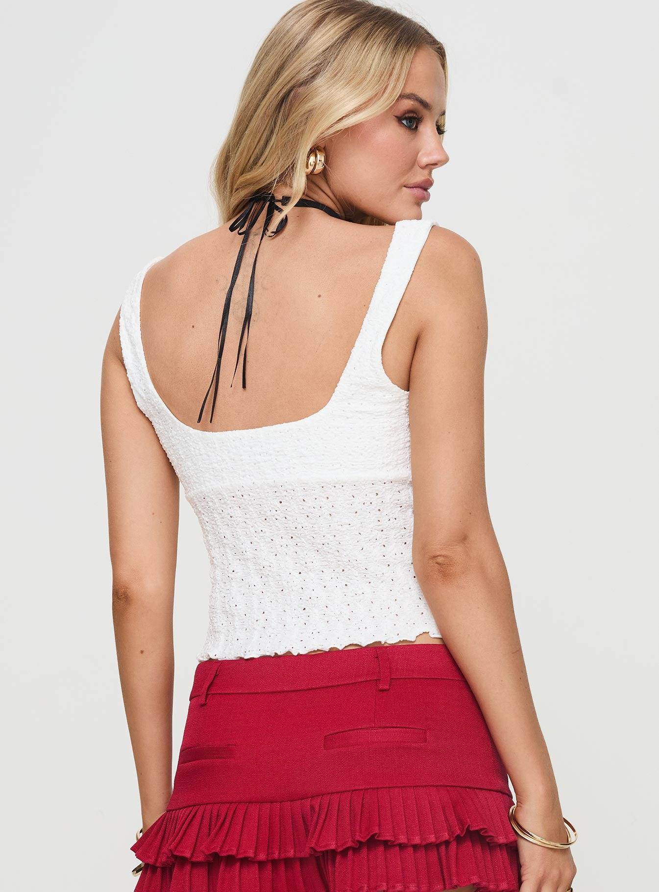 Amberly Top White Product Image