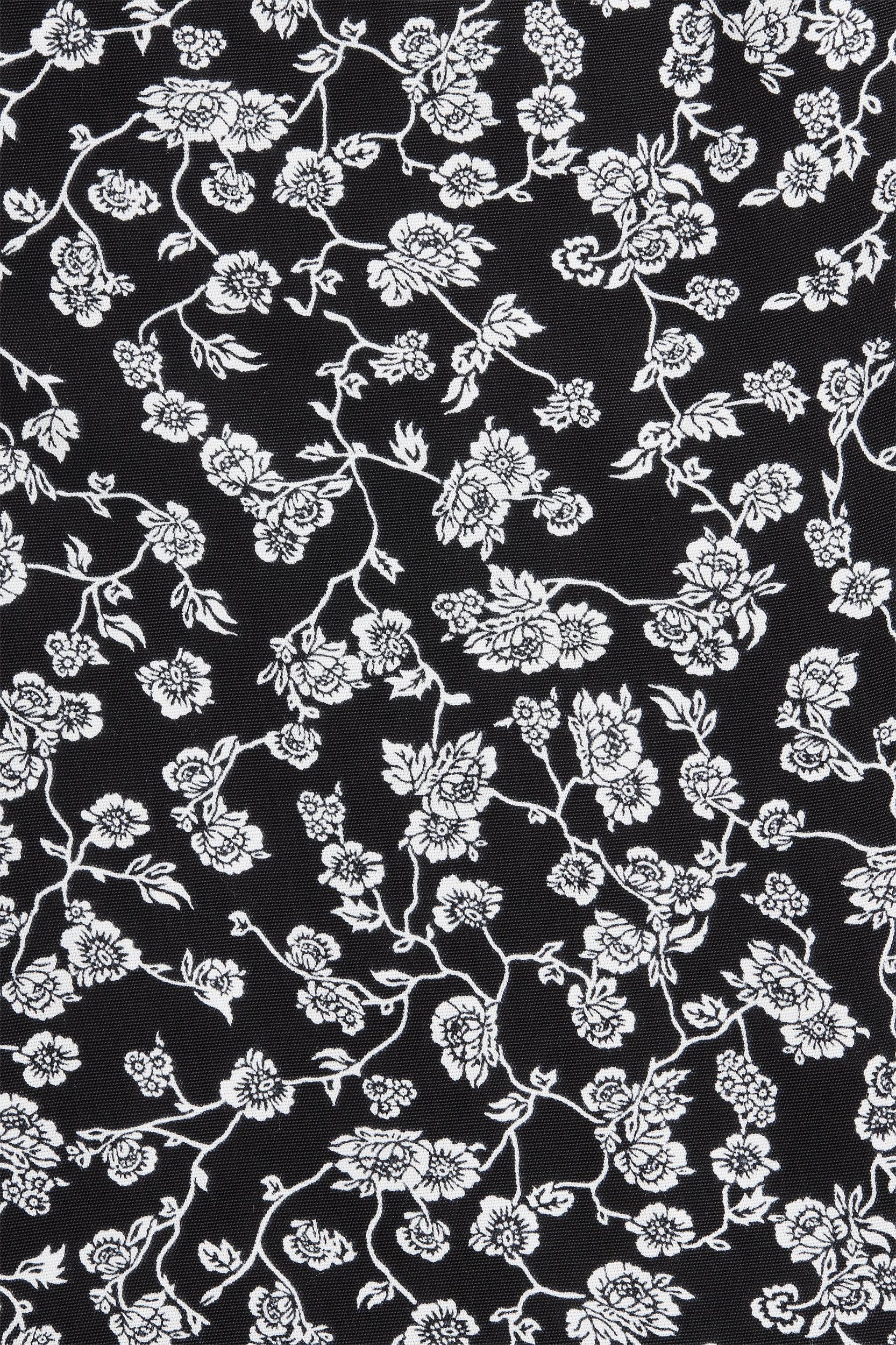 Valras Mini Dress Amaryllis Floral Black - Final Sale Product Image