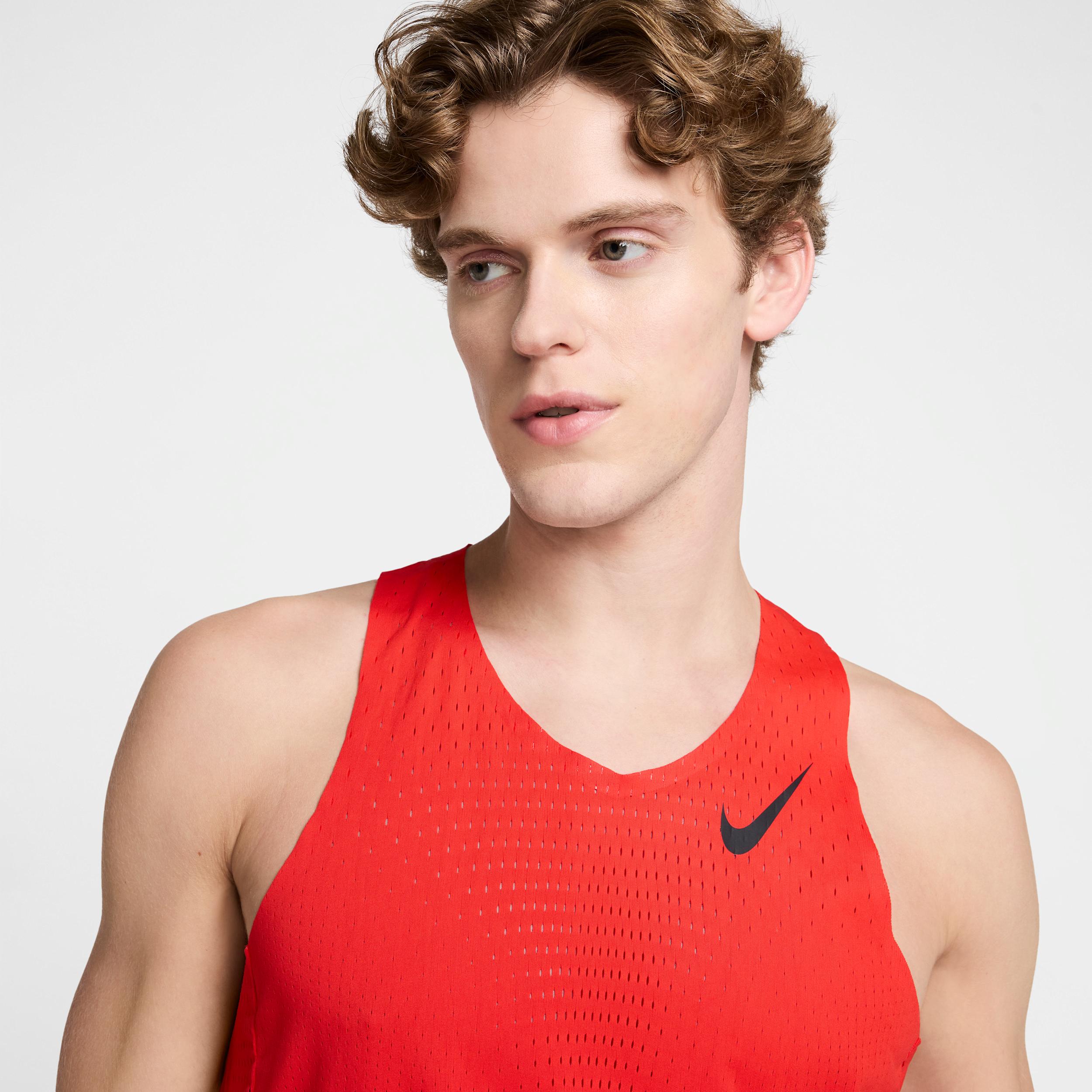 Nike Mens AeroSwift Dri-FIT ADV Running Singlet | FN4231-696 Product Image