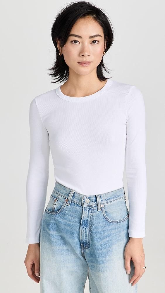 Leset Kelly Slim Fit Long Sleeve Top | Shopbop Product Image