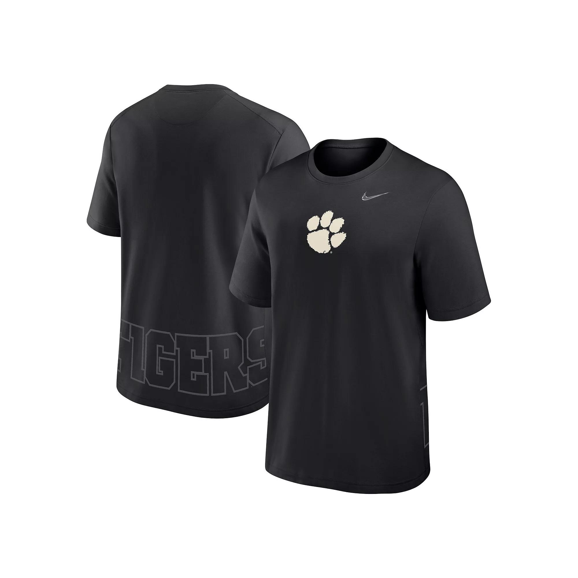 Men's Nike Black Stanford Cardinal Primary Statement Two-Hit Performance T-Shirt, Size: XL Product Image