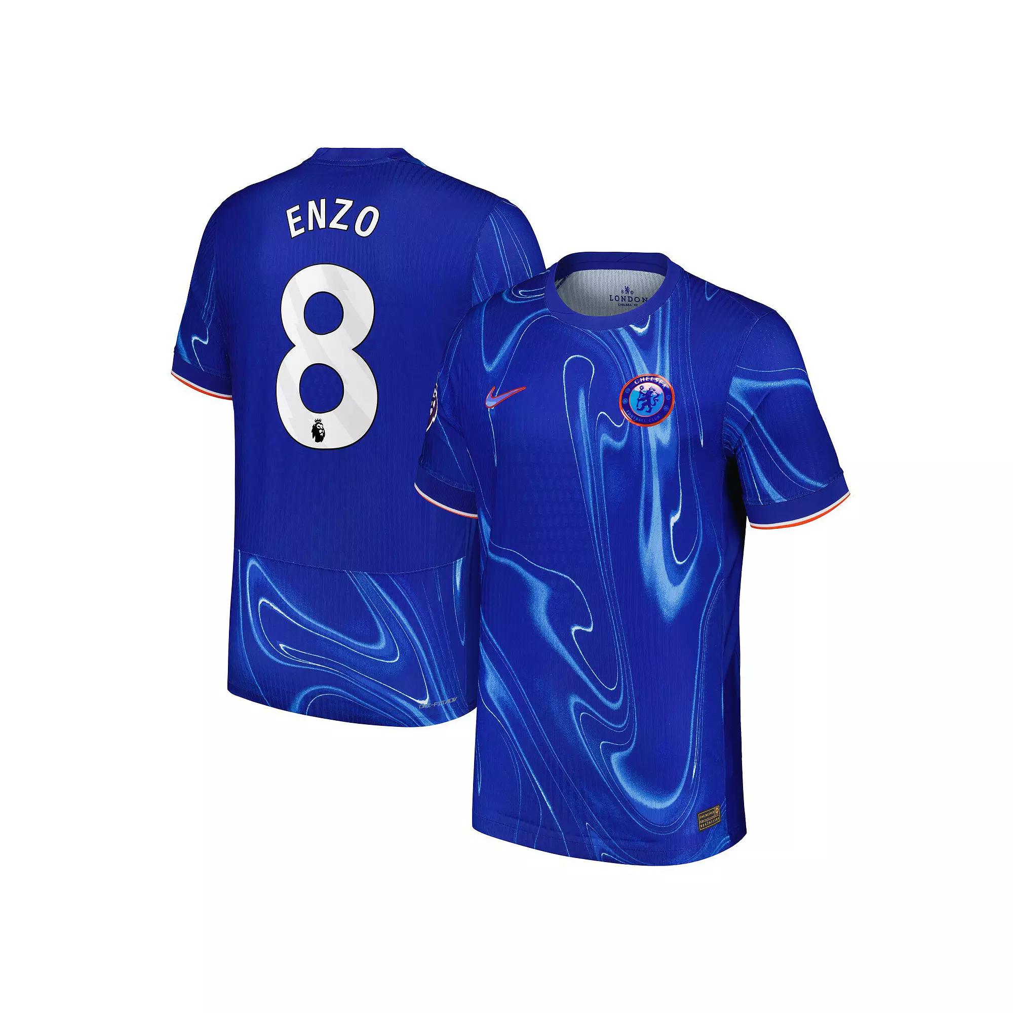 Men's Nike Enzo Fern��ndez Blue Chelsea 2024/25 Home Authentic Player Jersey, Size: Large, Chl Blue Product Image