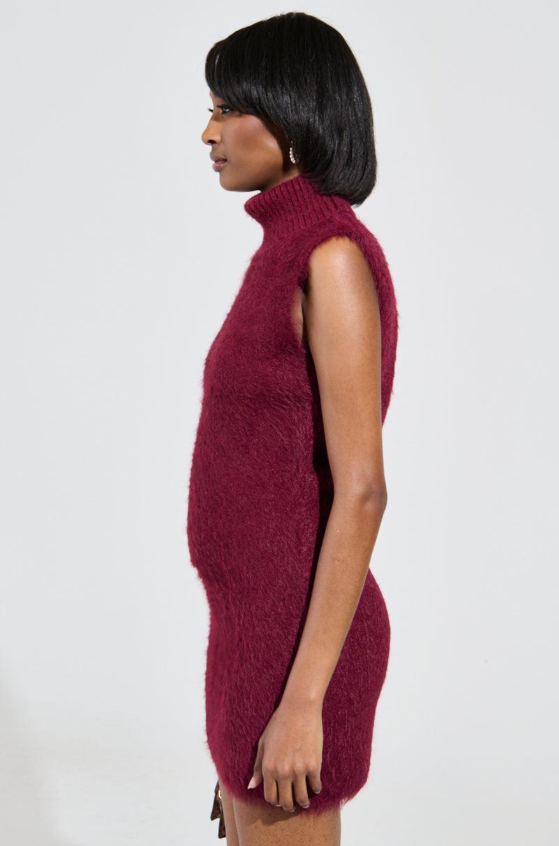 PINKY PROMISE SOFT KNIT MINI DRESS Product Image