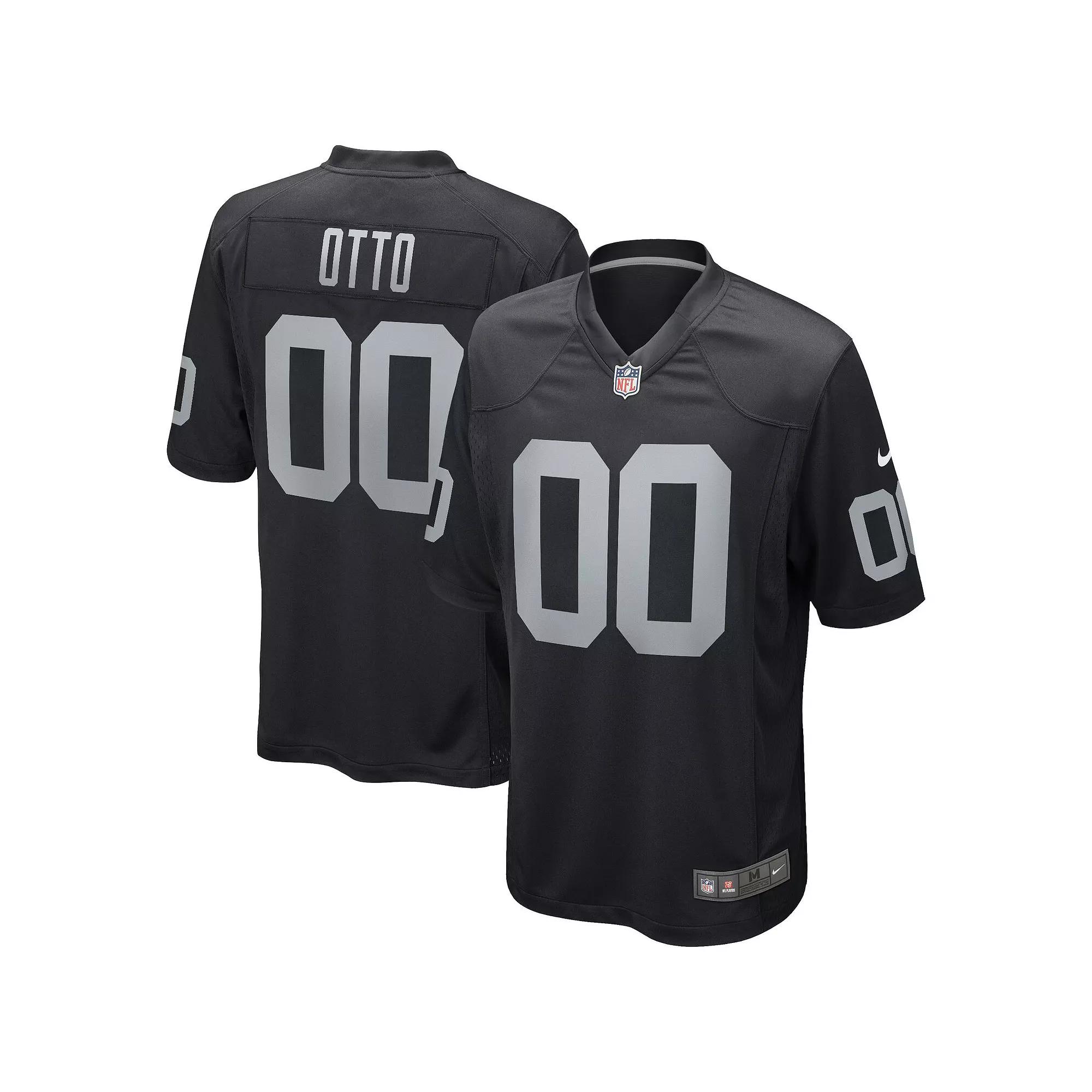 Men's Nike Jim Otto Black Las Vegas Raiders Game Retired Player Jersey,  Product Image
