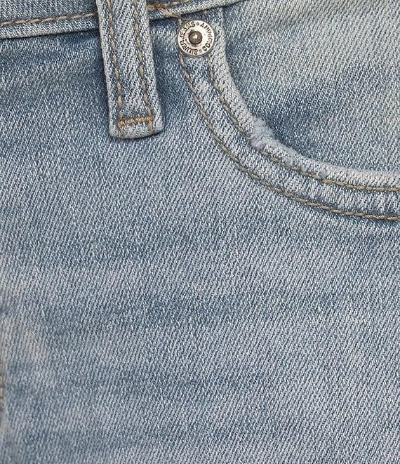 Silver Jeans Co. Suki Mid Rise Curvy Fit Frayed Hem Shorts Product Image