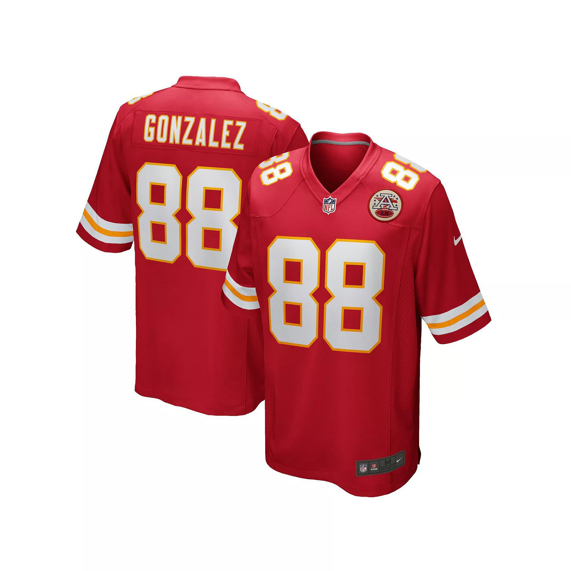 Men's Nike Derrick Thomas Red Kansas City Chiefs Game Retired Player Jersey,  Product Image