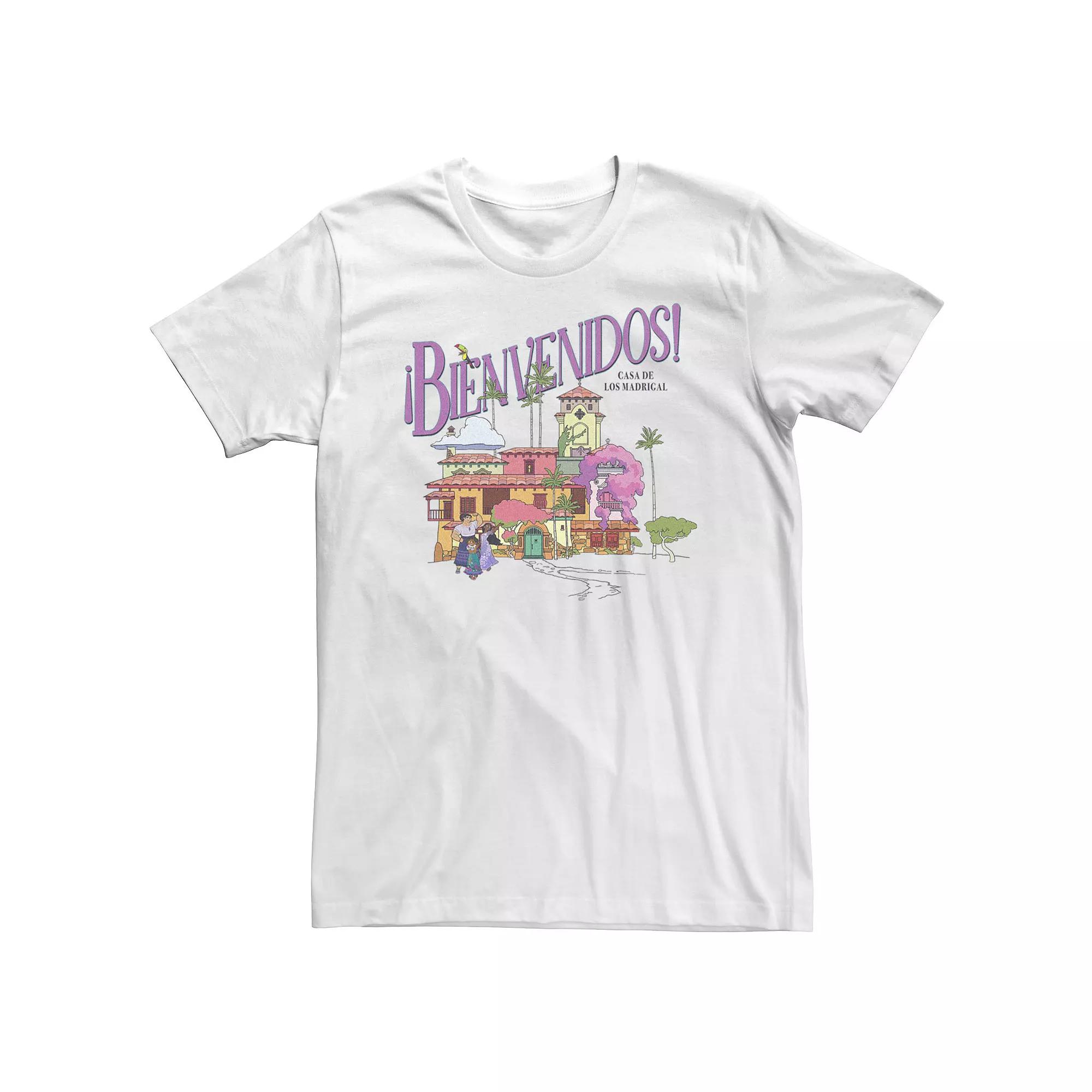 Big & Tall Disney Encanto Welcome Card Portrait Tee, Men's,  Product Image