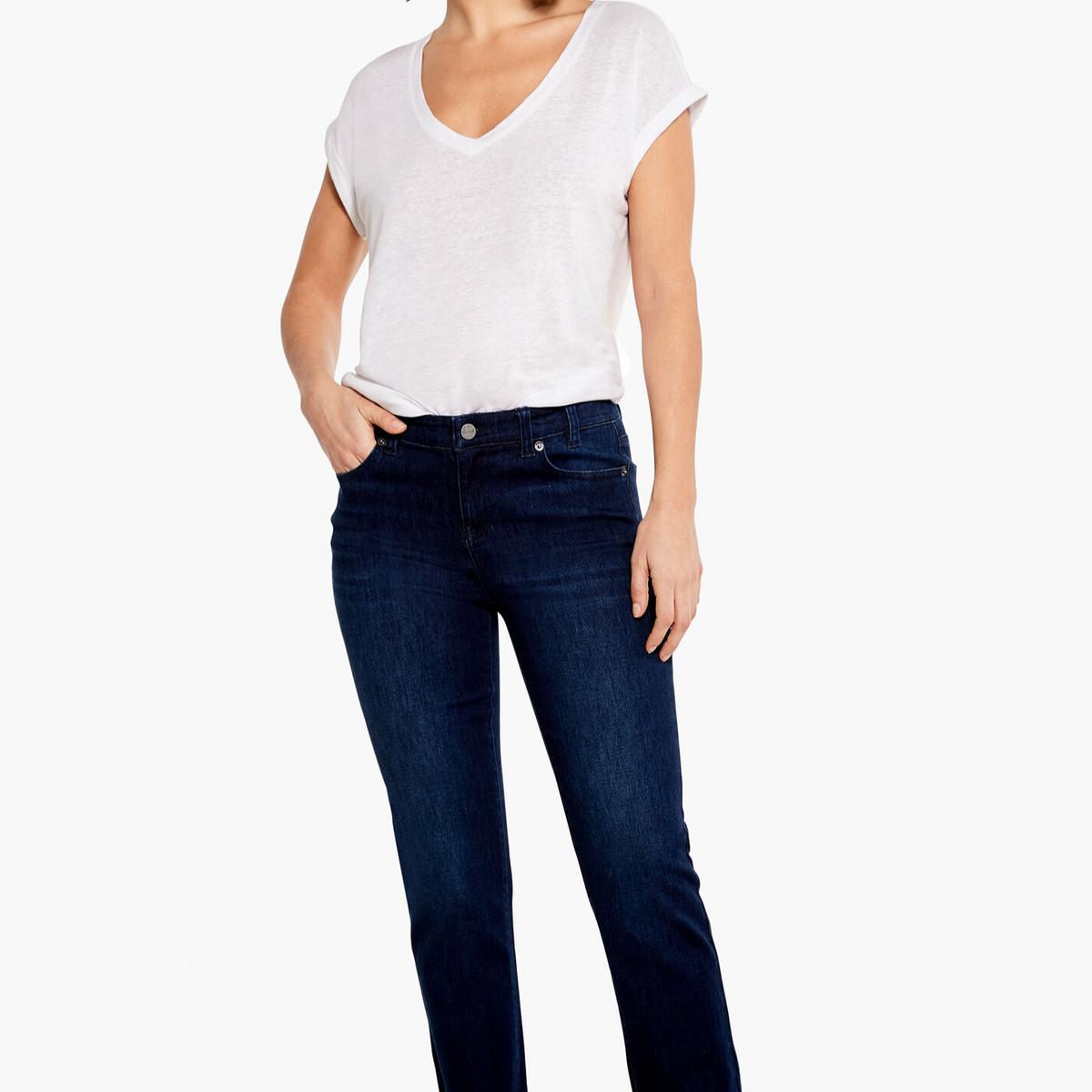 NZ Denim 28" Mid Rise Straight Ankle Jeans Product Image