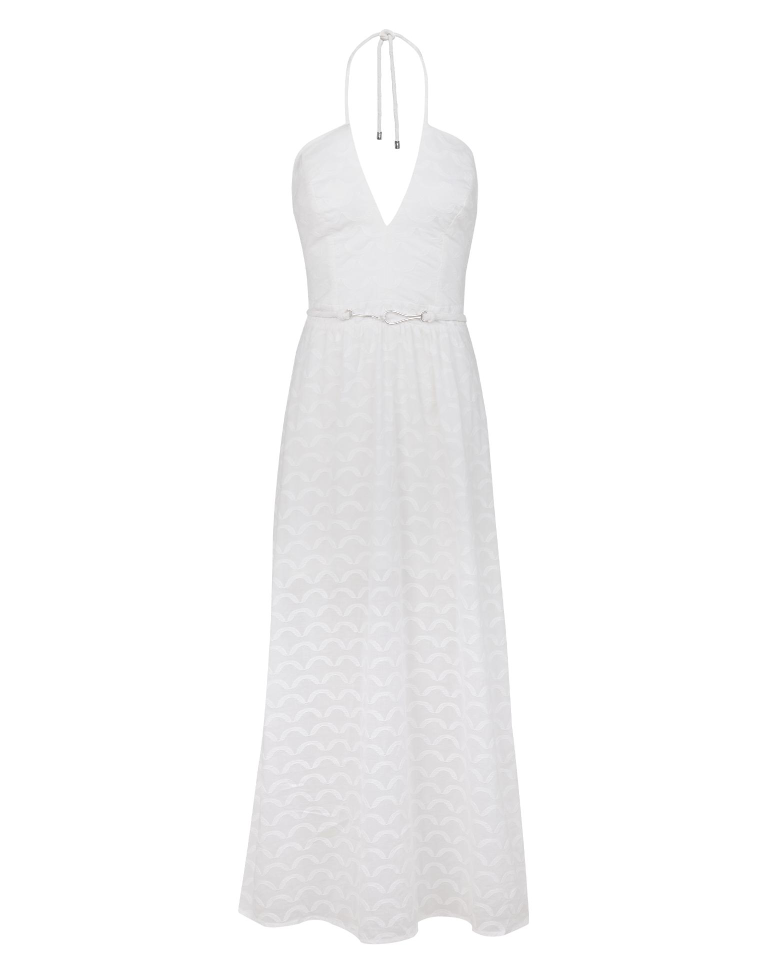 Marina Long Dress - Off White Product Image