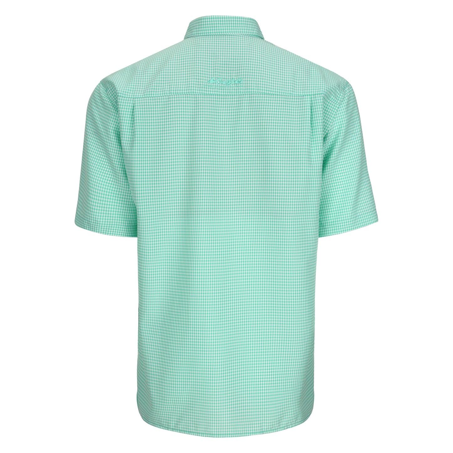 Mojo Sportswear Company Mr. Big Sport Check Short Sleeve Men's Fishing Shirt Product Image