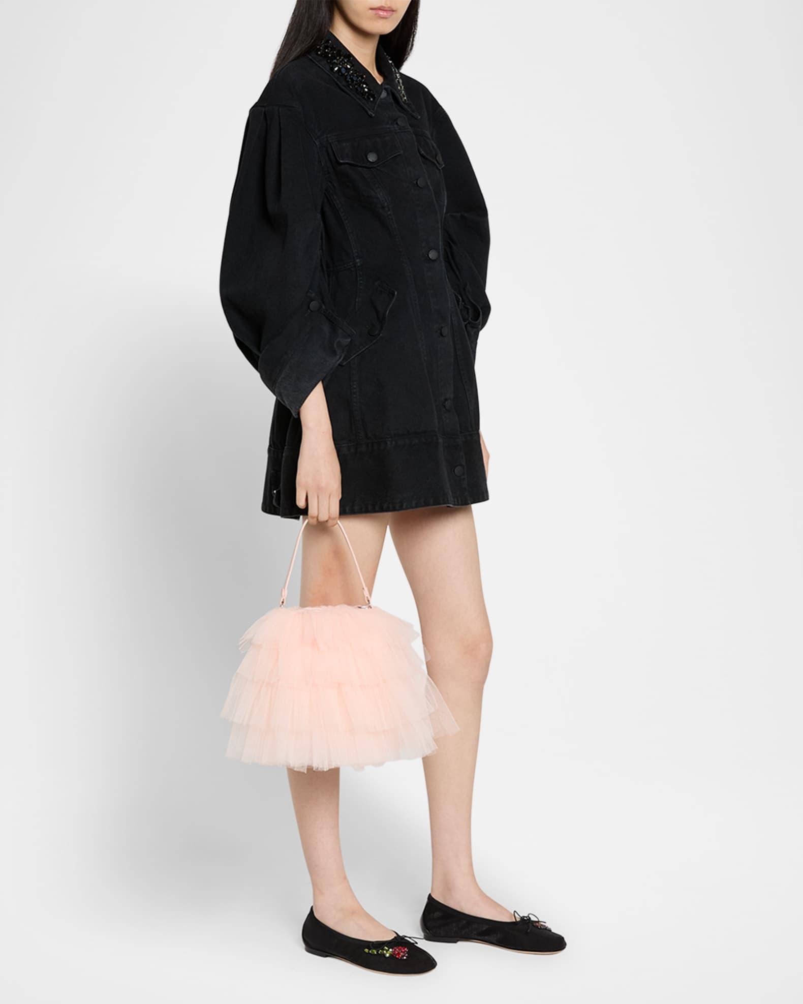 Mini Frilly Tutu Top-Handle Bag Product Image