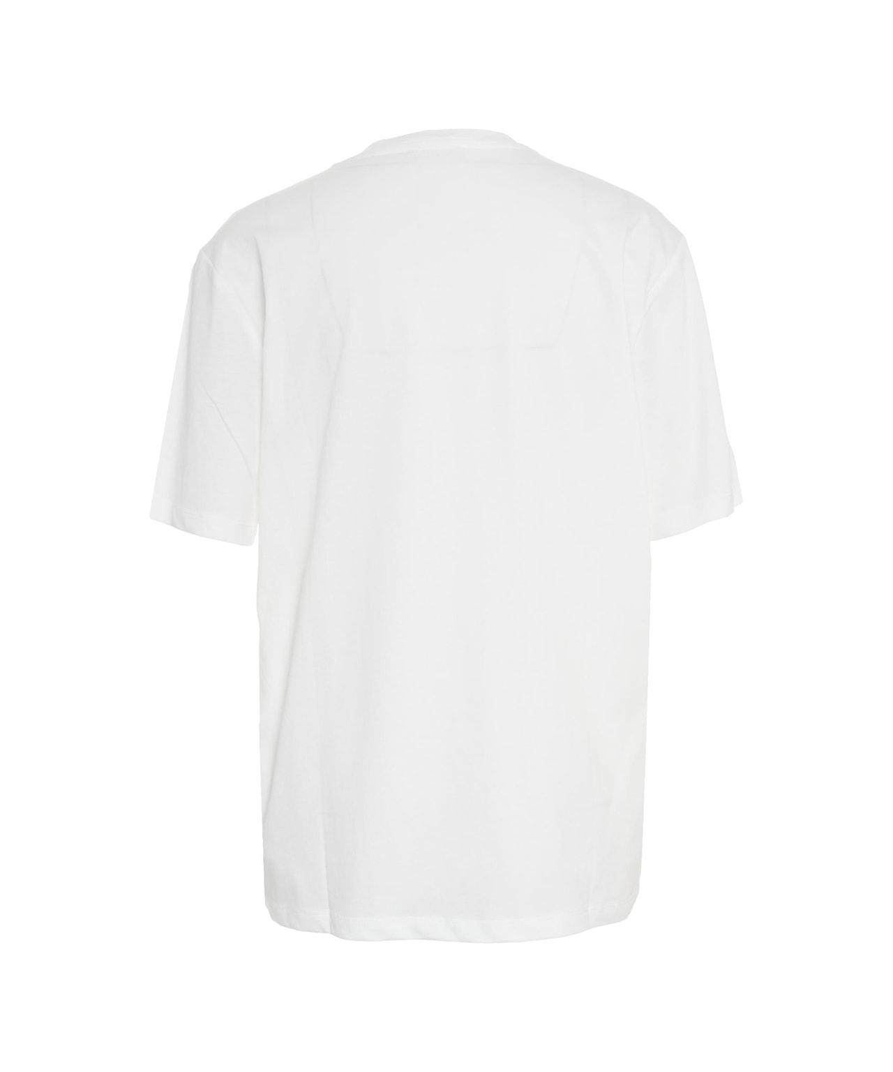 T-shirt with print and rhinestones Product Image