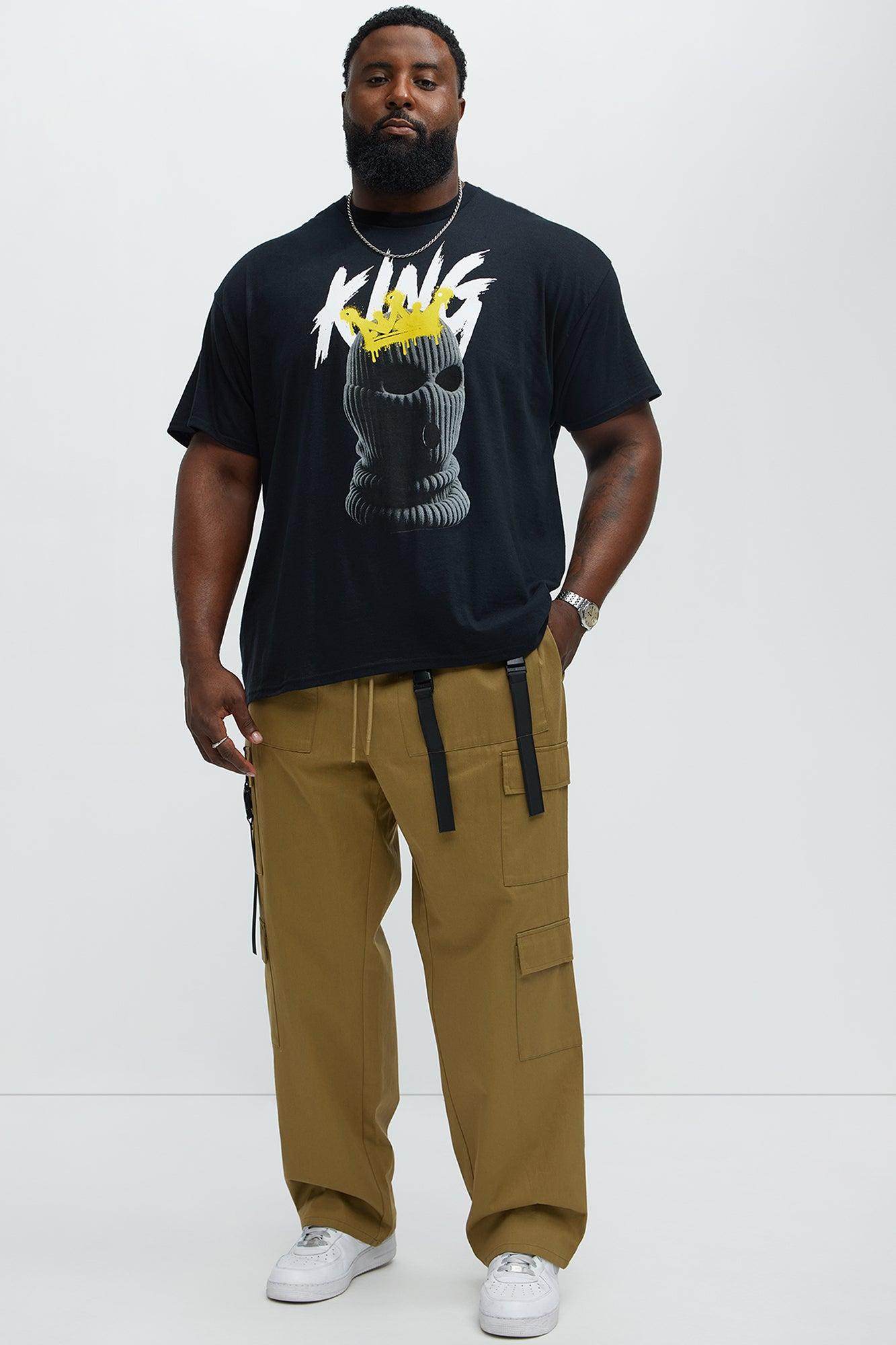 Masked Royalty Short Sleeve Tee - Black Male Product Image