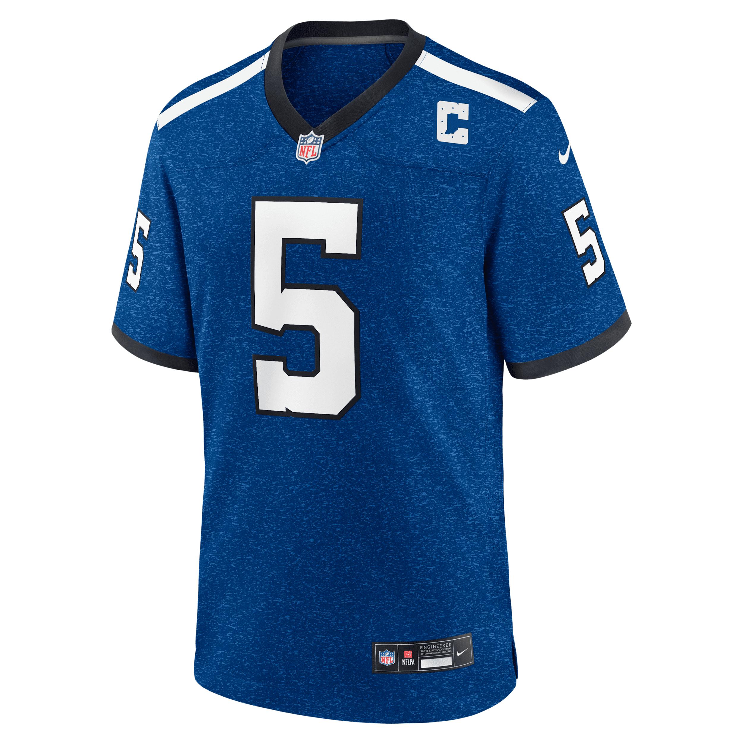 Anthony Richardson Sr. Indianapolis Colts Nike Mens NFL Game Jersey | 67NM03J798F-X21 Product Image