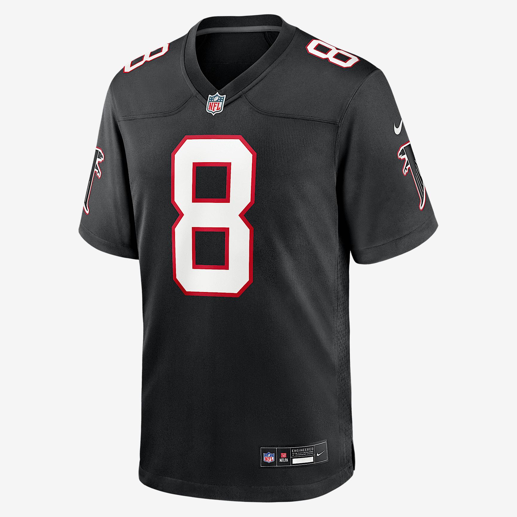 Kyle Pitts Sr. Atlanta Falcons Nike Mens NFL Game Jersey | 67NMATGR96F-AZ8 Product Image