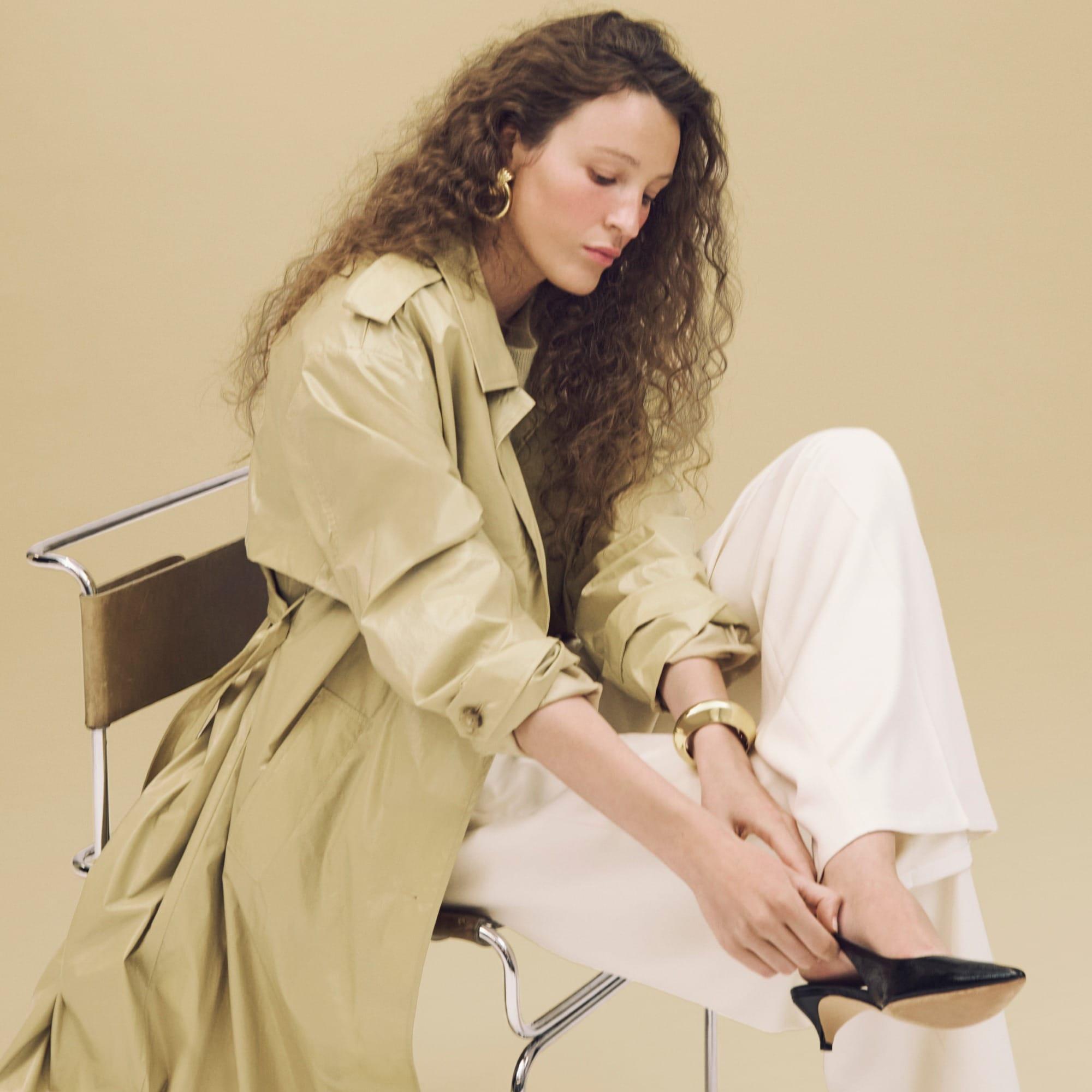 Rain-or-shine trench Product Image