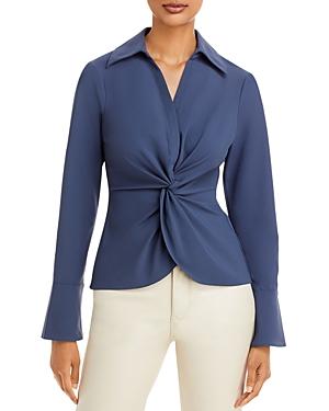 Womens Mckenna Twist-Front Blouse Product Image