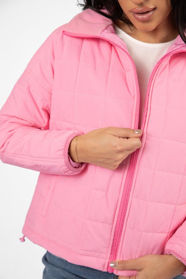 Vail Valley Pink Lightweight Puffer Jacket FINAL SALE Product Image