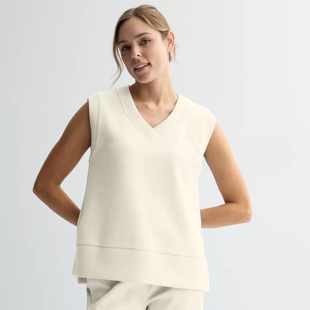 Women's Tek Gear Ultracomfort Vest, Size: Medium, White Product Image