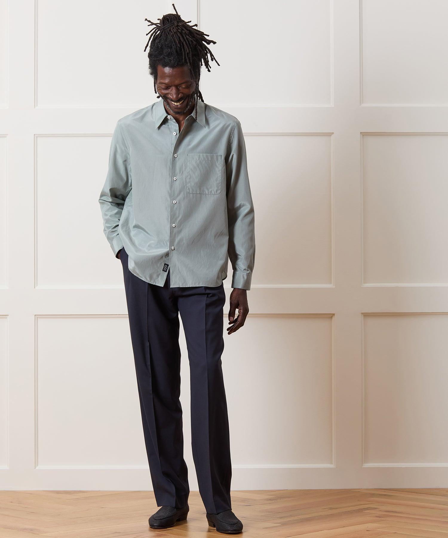 Cotton-Silk Big Shirt Product Image