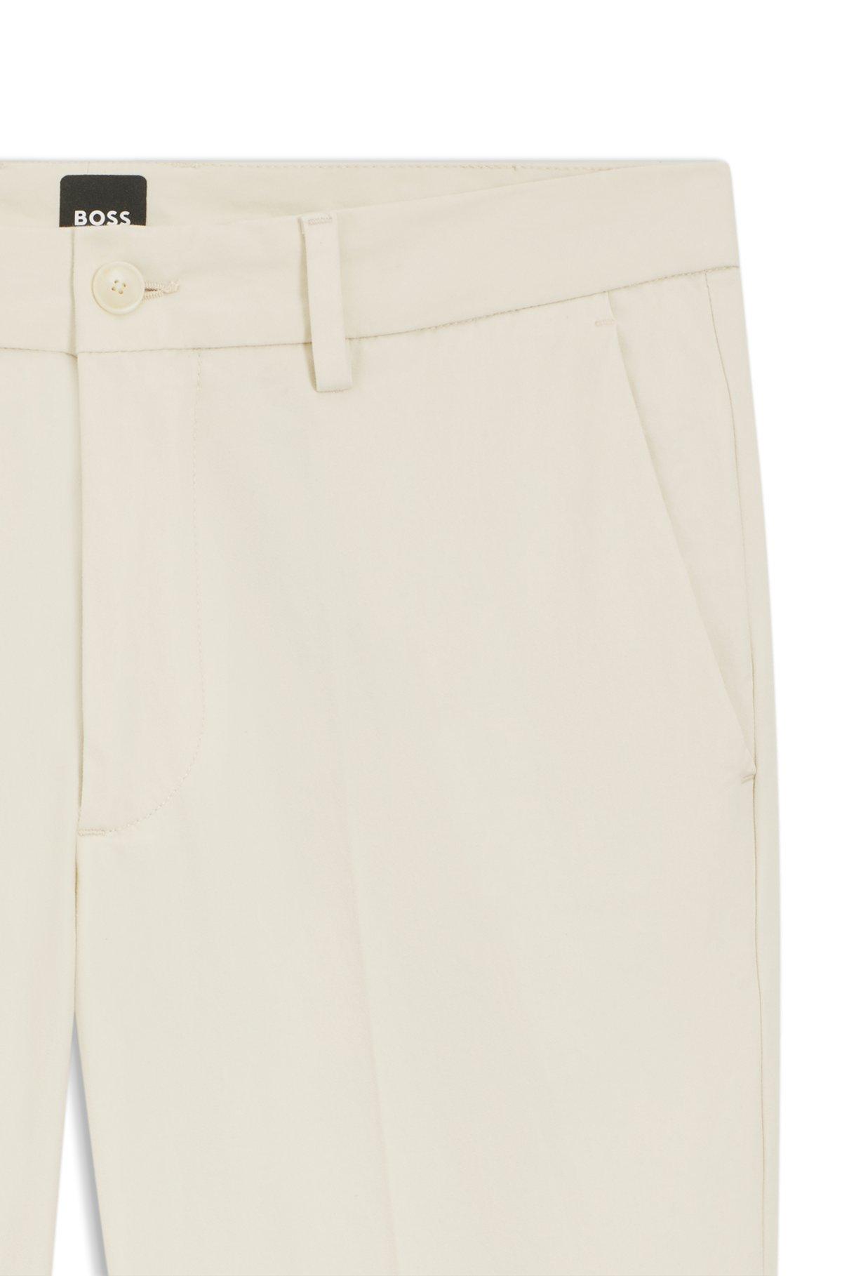 Slim-fit pants in a stretch-cotton blend Product Image