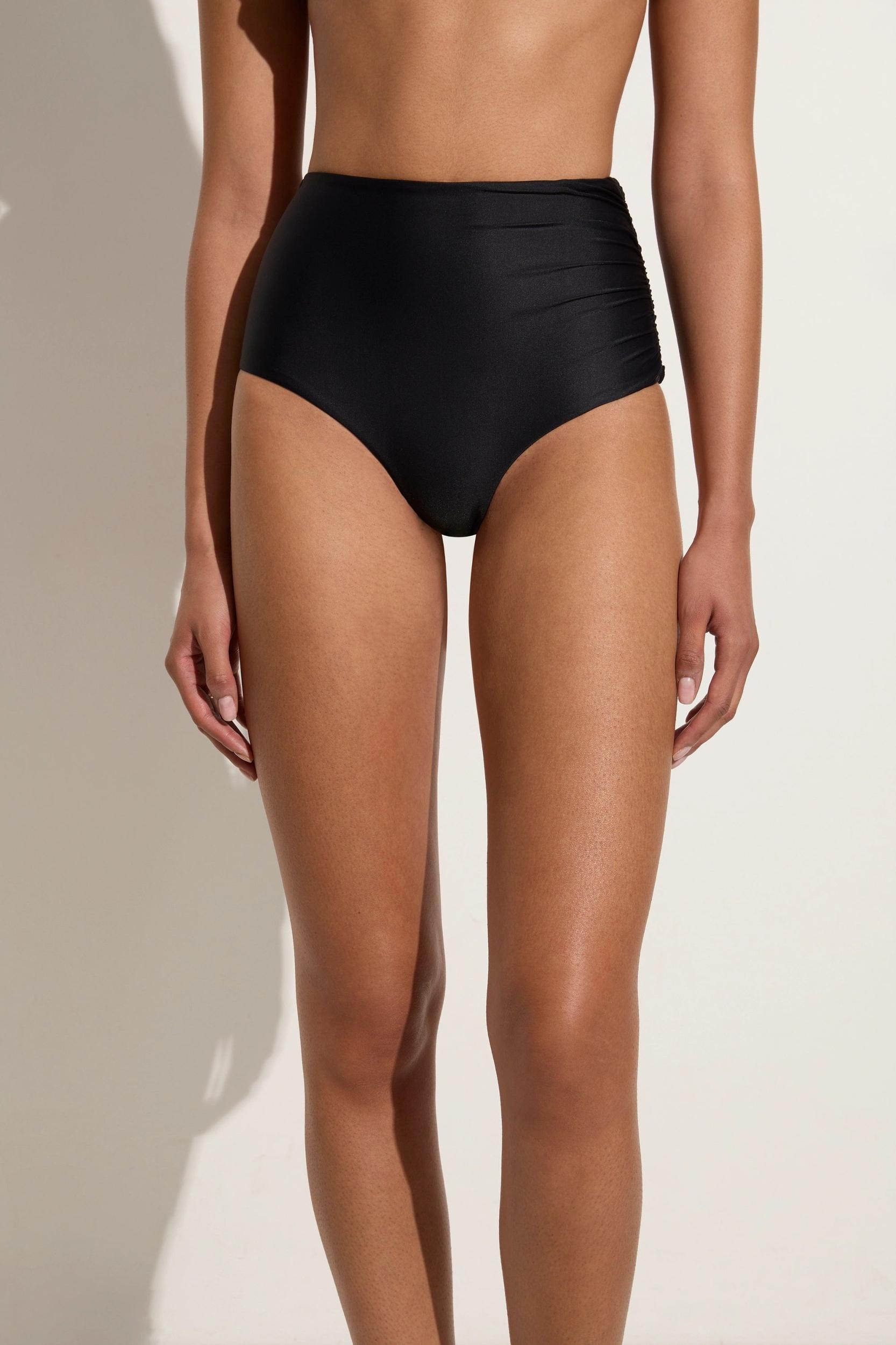 Bianca Bikini Bottoms Black - Final Sale Product Image