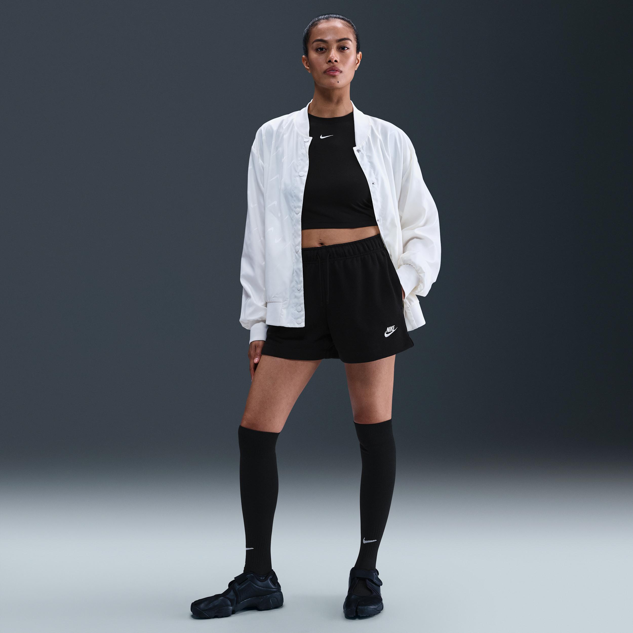 Women's Nike Sportswear Club Fleece Mid-Rise Shorts Product Image