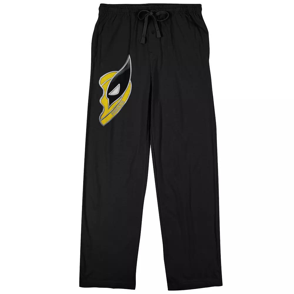 Men's Deadpool & Wolverine Wolverine Heart Pajama Pants,  Product Image