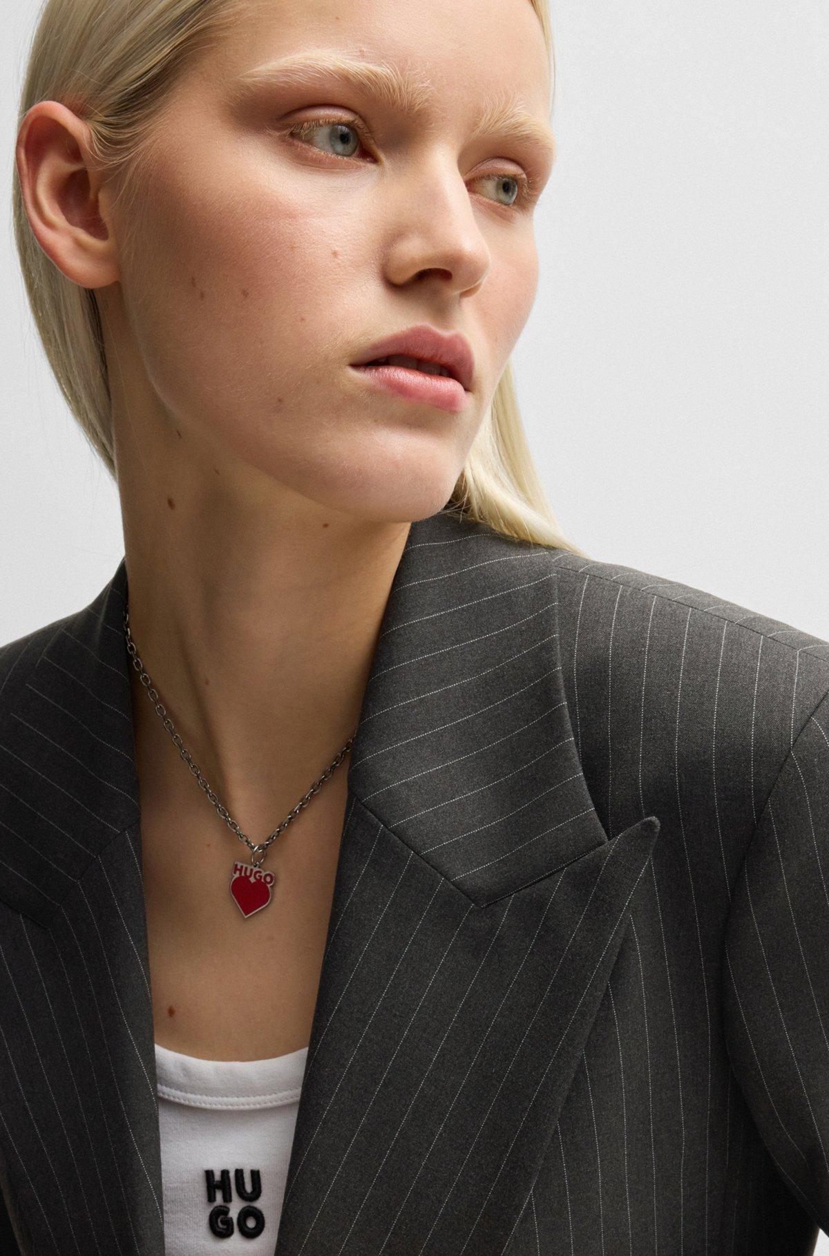 Regular-fit blazer in pinstripe stretch material Product Image