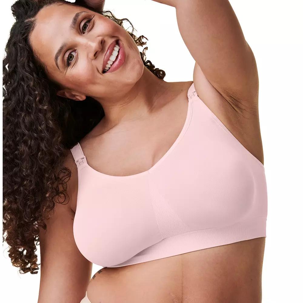Bravado! Designs Women's Body Silk Seamless Nursing Bra - Cameo XL Plus: Wireless, Maternity, Adjustable Straps Product Image