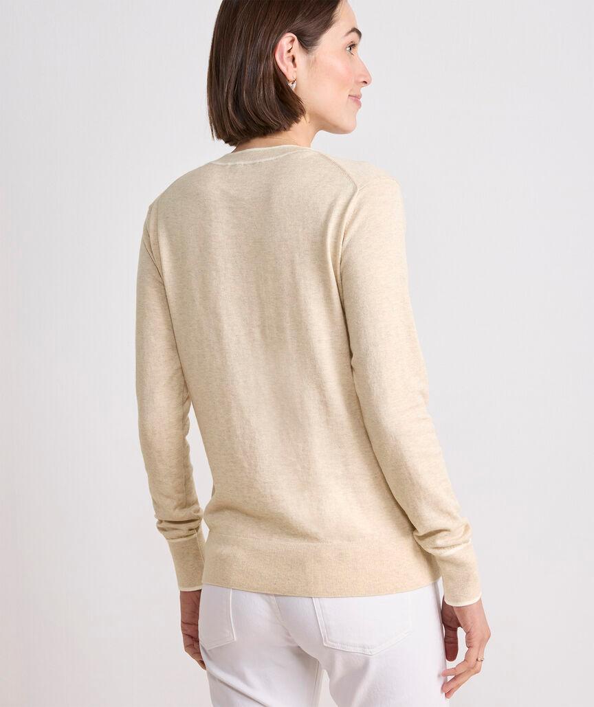 Cotton Cashmere Heritage Crewneck Sweater Product Image