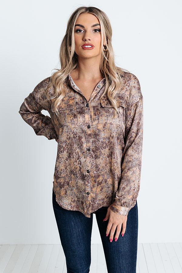 Warm Glow Button Up Top Product Image