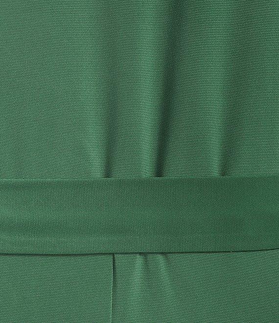 Preston & York Sydney V-Neck Short Sleeve Tie Waist Midi Dress Product Image