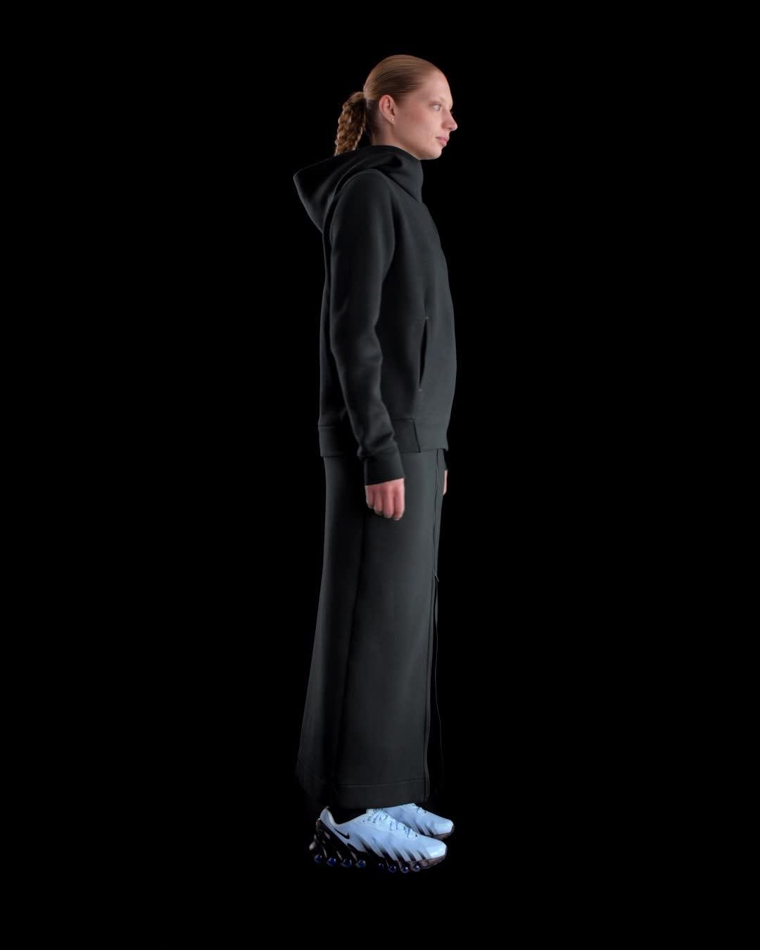 Womens Nike Sportswear Tech Fleece Hoodie | HV2447-010 Product Image