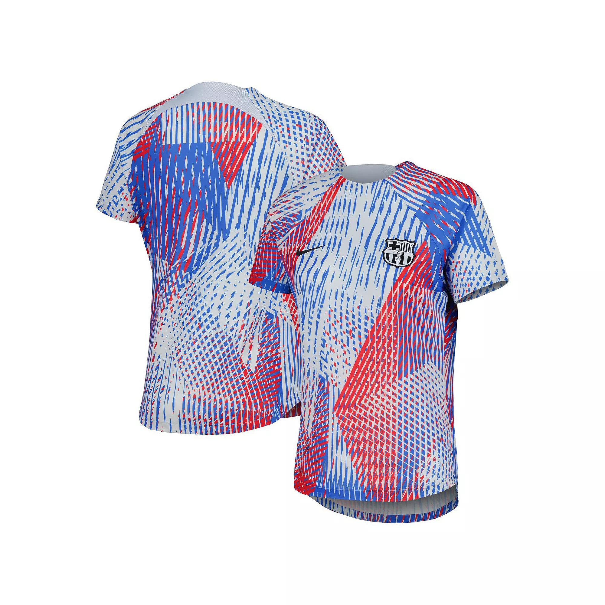 Women's Nike White Barcelona 2022 Pre-Match Top,  Product Image