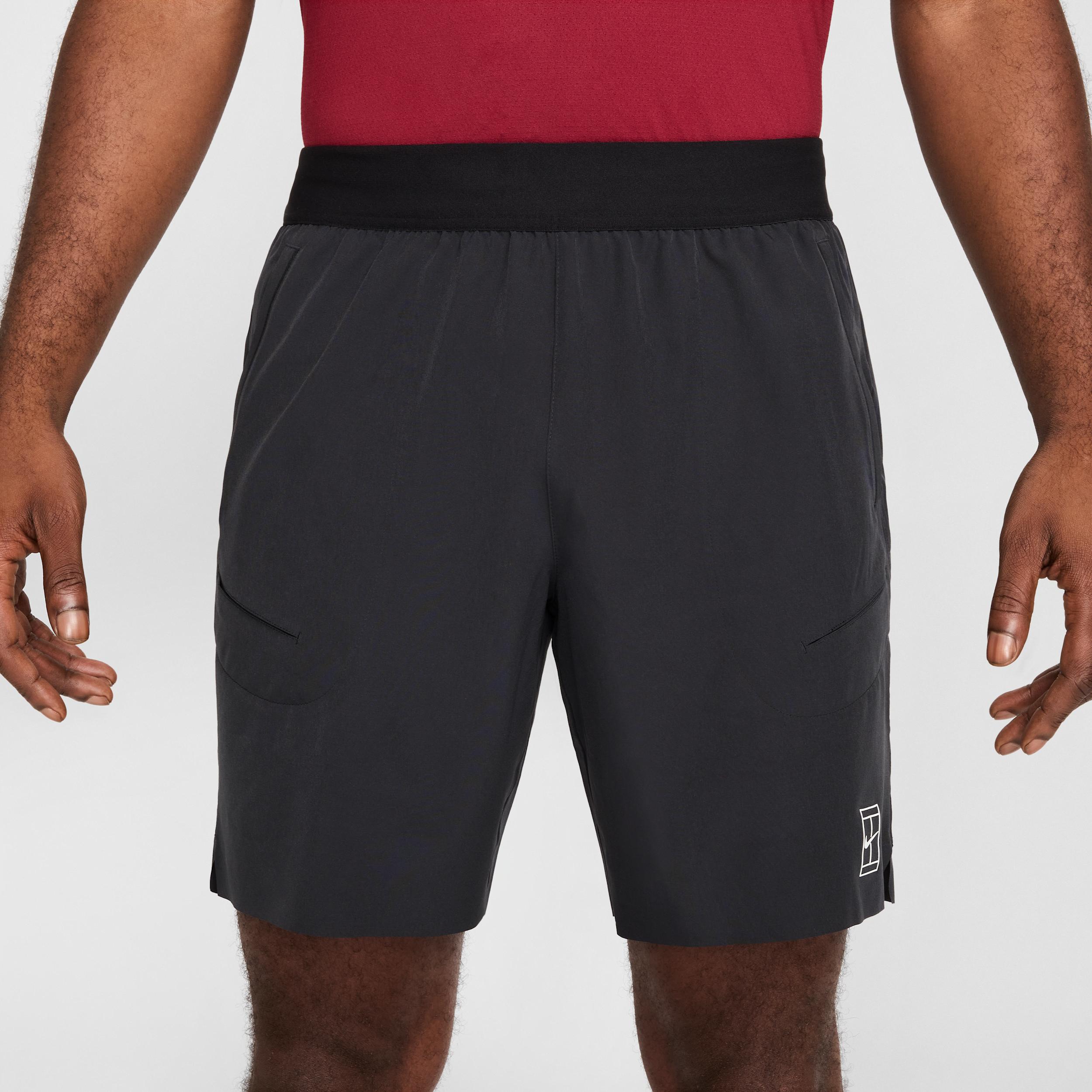 Nike Mens Court Advantage Dri-FIT 8 Tennis Shorts | FZ9322-010 Product Image