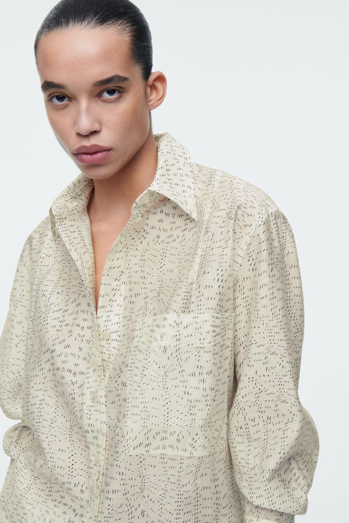 PRINTED FLUID SHIRT Product Image